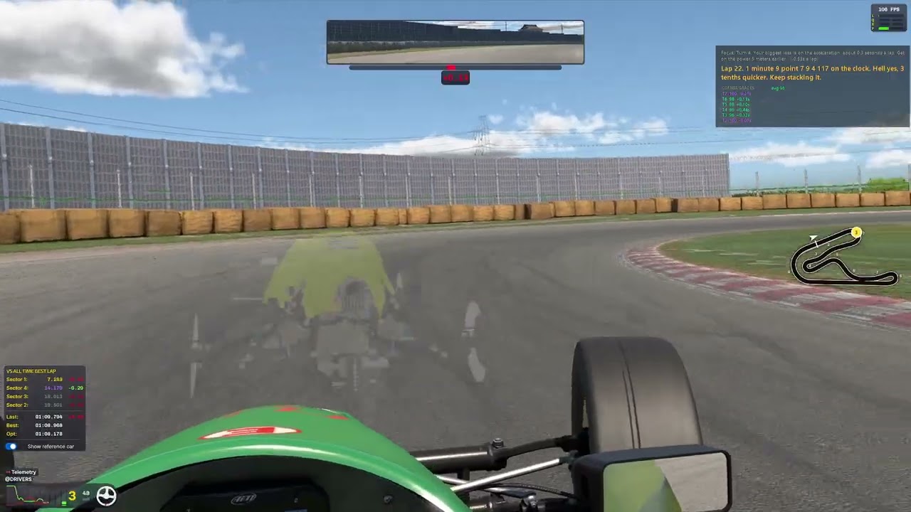 AI simracing coach for iRacing, AMS2, Assetto Corsa and AC EVO